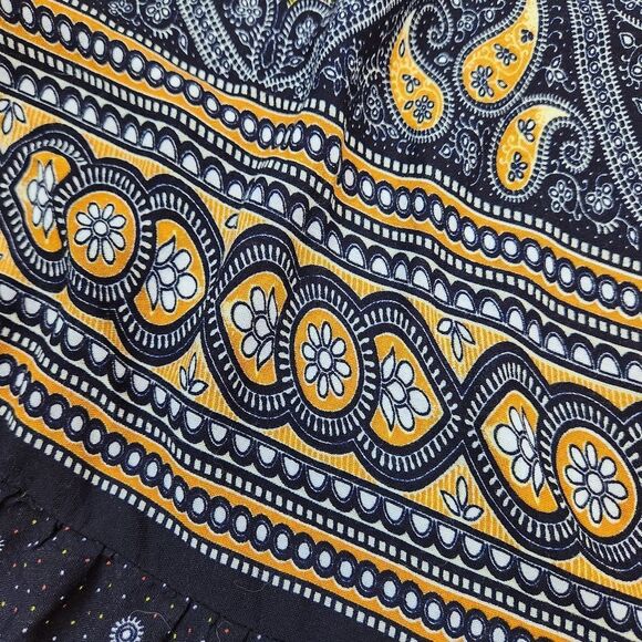 💛One Size Plus Blue Floral Print Sleeveless Maxi Dress One Size - Picture 8 of 9